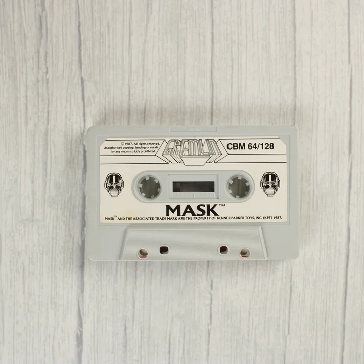 M.A.S.K. C64 kazetta M.A.S.K. Commodore 64 adathordozó kazetta