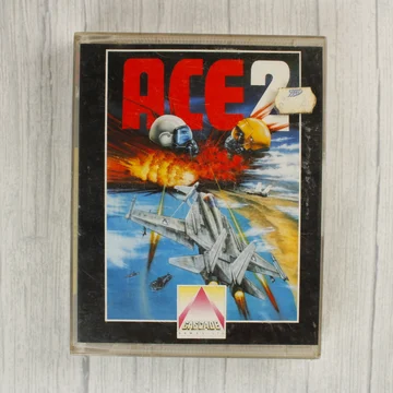 ACE 2 Commodore 64 videójáték kazetta tokja elölről