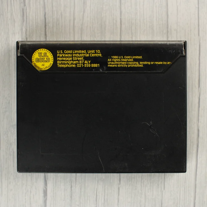 The Gold Collection videójáték tok hátoldala