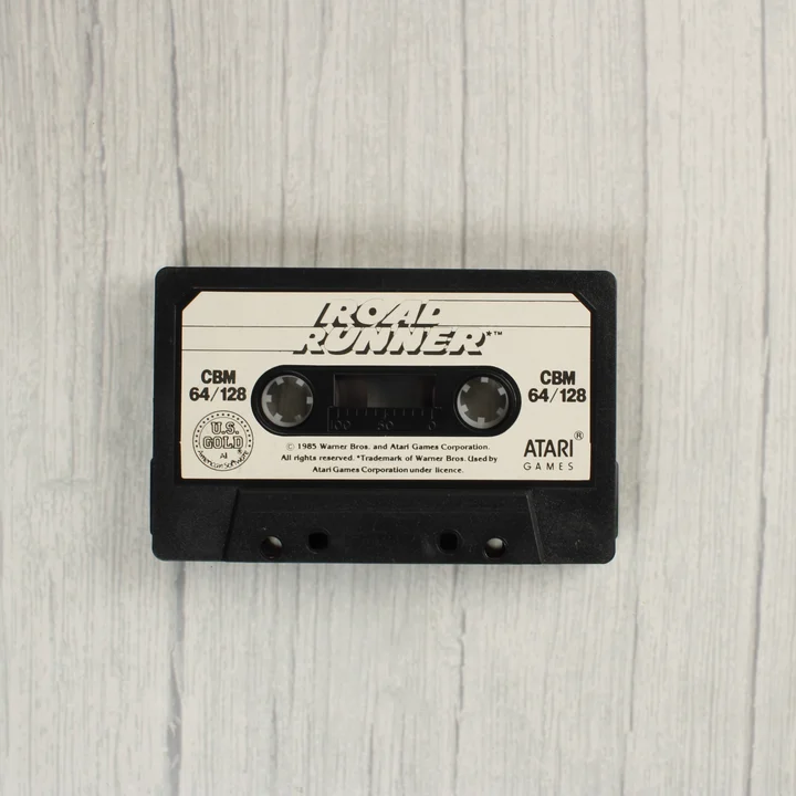 Road Runner videójáték kazetta Commodore 64-hez