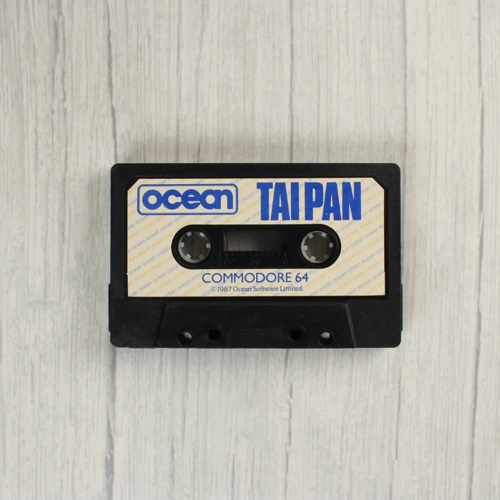 Tai-Pan Commodore 64 adathordozó kazetta