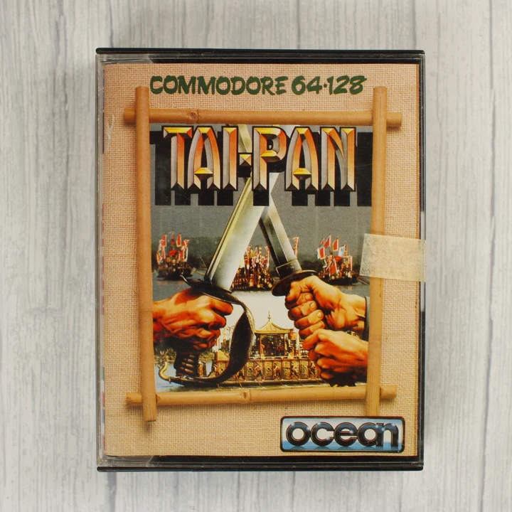 Tai-Pan Commodore 64 videójáték tokja elölről