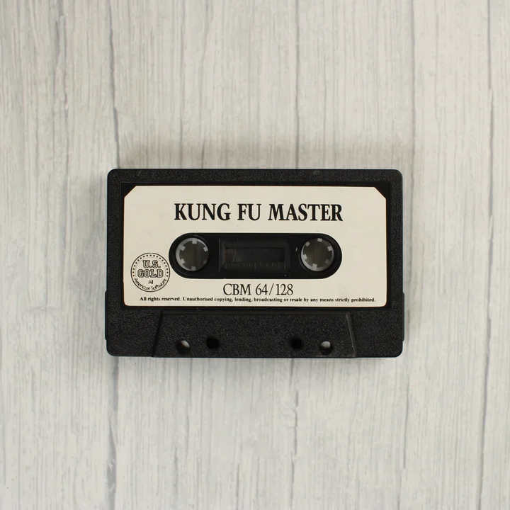 Kung-Fu Master videójáték kazetta Commodore 64-hez