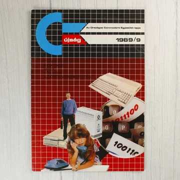 A Commodore újság 1989. szeptemberi számának címlapja