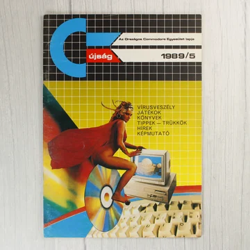 A C-újság 1989/5. számának színes borítója