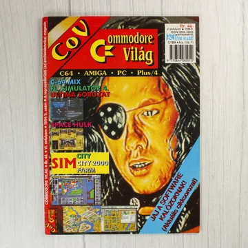 A Commodore Világ magazin 48. számának színes borítója