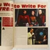 A magazin cikke a Star Trek forgatókönyvírásról, rajta Picard kapitány és Riker parancsnok fotójával.