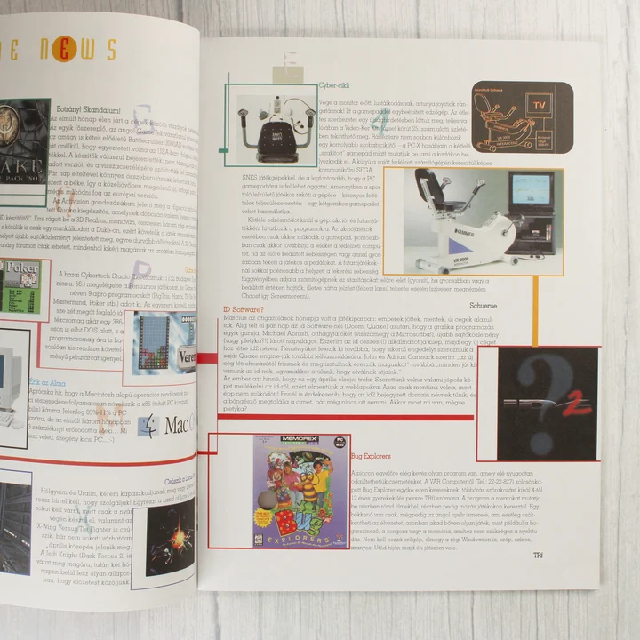 PC-X magazin belső oldalak A PC-X magazin belső oldalai hírekkel és technikai újdonságokkal.