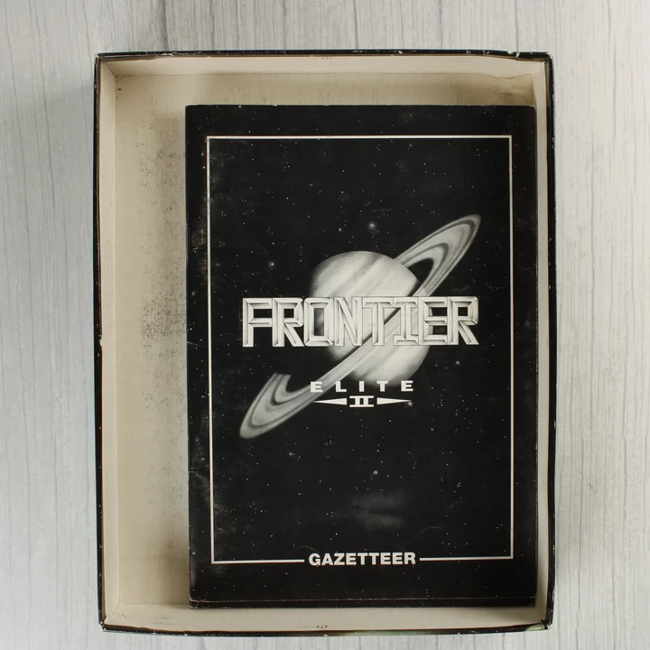 Frontier: Elite II Gazetteer Frontier: Elite II Gazetteer füzet