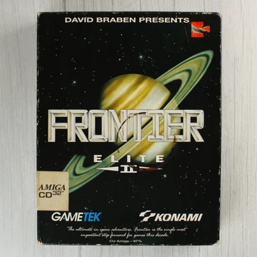 Frontier: Elite II Amiga CD32 játék dobozának előlapja