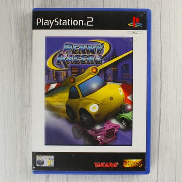 Penny Racers PlayStation 2 játék elülső borítója