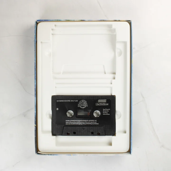 After Burner C64 kazetta After Burner Commodore 64 kazetta a dobozban
