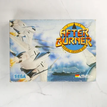 After Burner Commodore 64 játék dobozának eleje