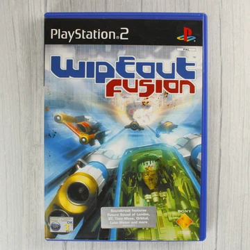 WipEout Fusion PlayStation 2 játék borítója