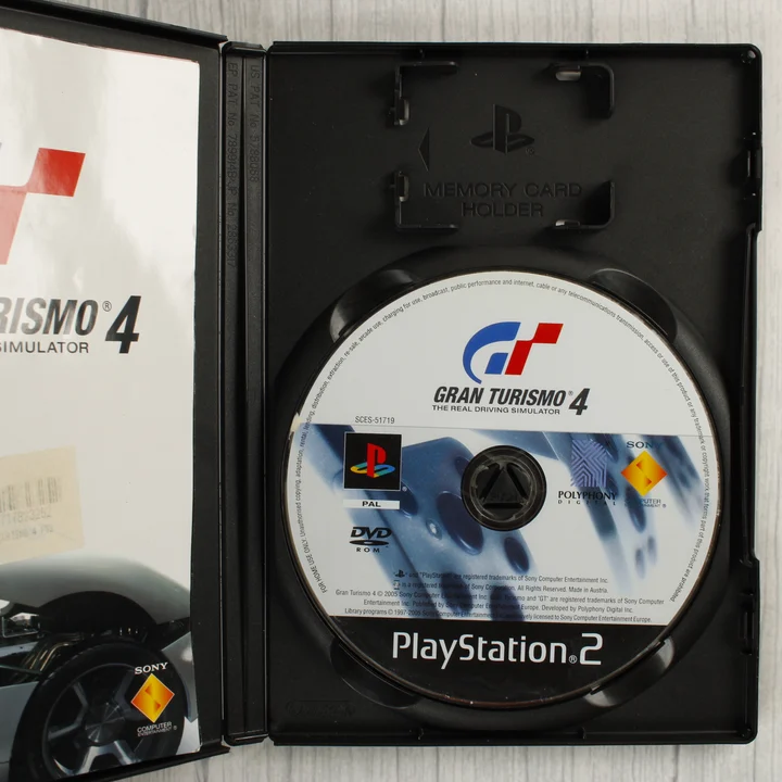 Gran Turismo 4 PlayStation 2 játéklemez a tokban