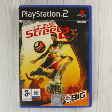 FIFA Street 2 PlayStation 2 játék előlapja
