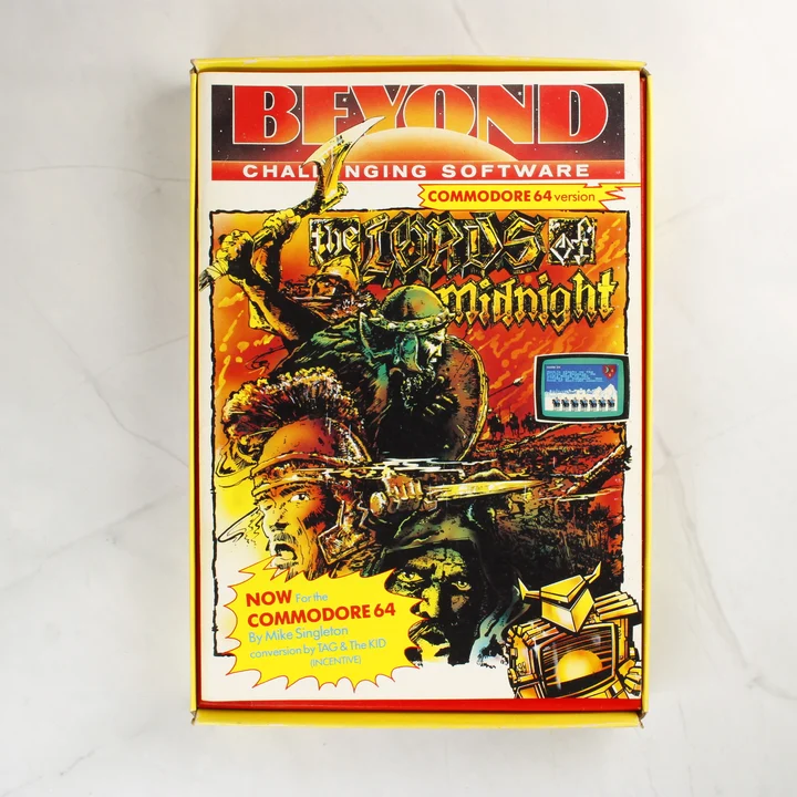 The Lords of Midnight doboz és belső tartó