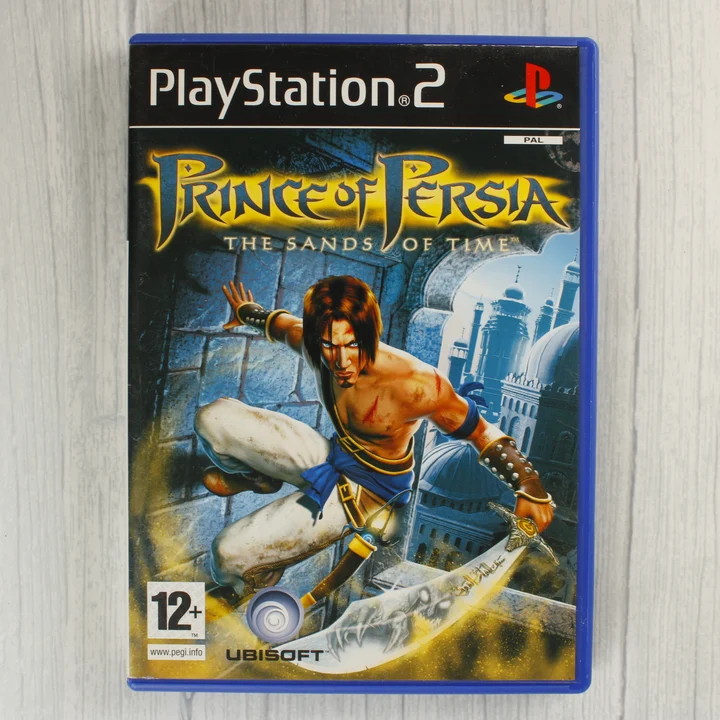 Prince of Persia: The Sands of Time PS2 játék előlapja
