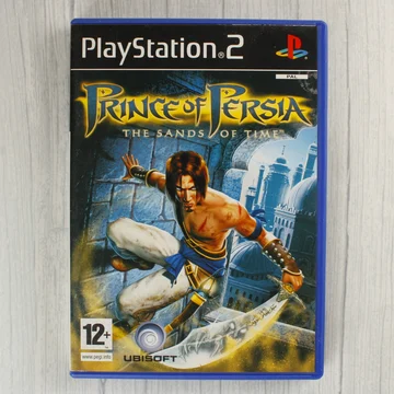 Prince of Persia: The Sands of Time PS2 játék előlapja
