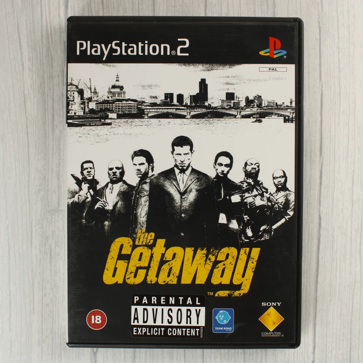 The Getaway PlayStation 2 játék elülső borítója