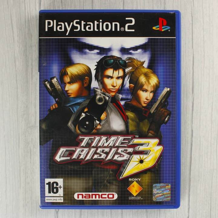 Time Crisis 3 PlayStation 2 játék előlapja