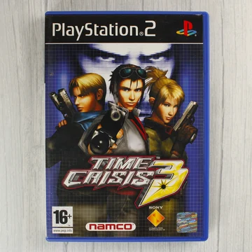 Time Crisis 3 PlayStation 2 játék előlapja