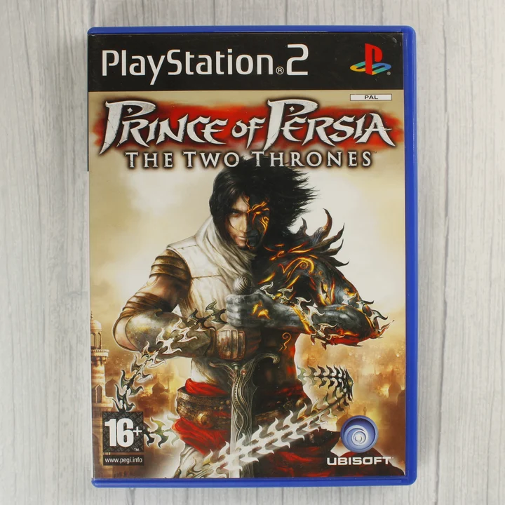 Prince of Persia: The Two Thrones PS2 játék elülső borítója