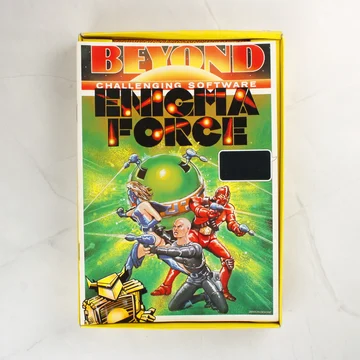 Enigma Force videójáték dobozának előlapja