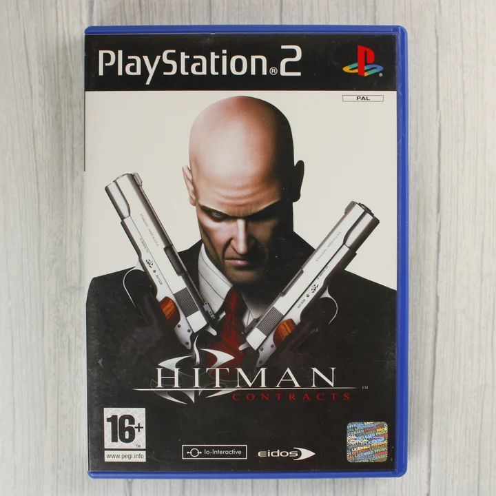 Hitman Contracts PS2 előlap Hitman: Contracts PlayStation 2 játék borítója