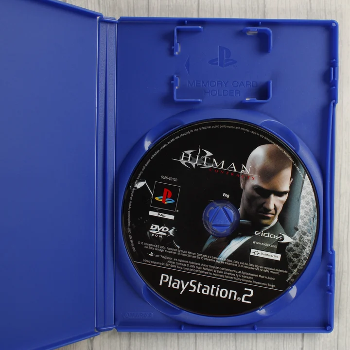 Hitman Contracts PS2 lemez Hitman: Contracts PlayStation 2 lemez a tokban