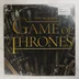 Game of Thrones bakelit lemez borítója a vastrón kardjaival