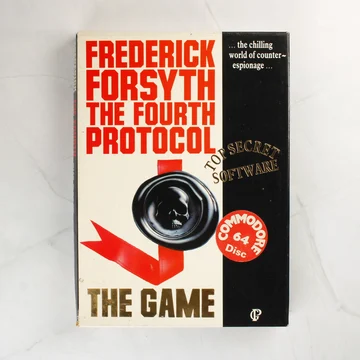 The Fourth Protocol videójáték dobozának eleje