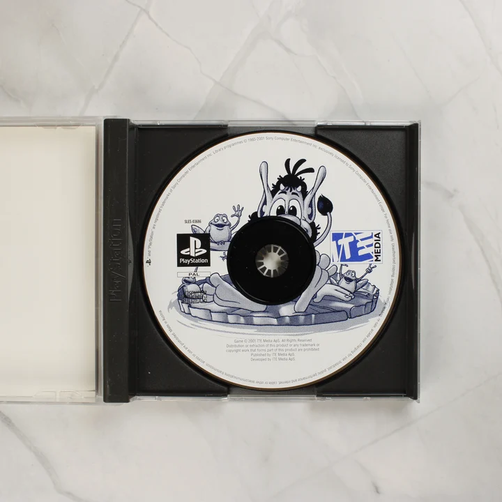 Hugo Frog Fighter PlayStation játéklemez a tokban
