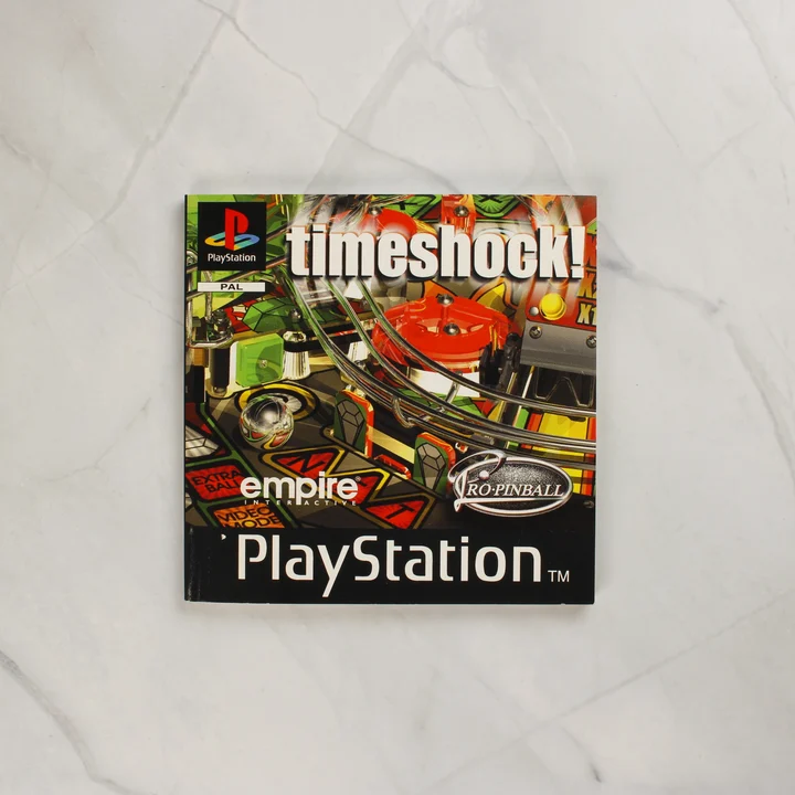 Pro Pinball Timeshock PlayStation játék használati útmutató