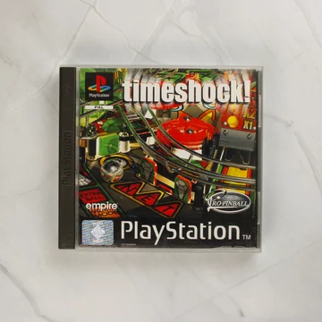 Pro Pinball Timeshock PlayStation játék tok elölnézete