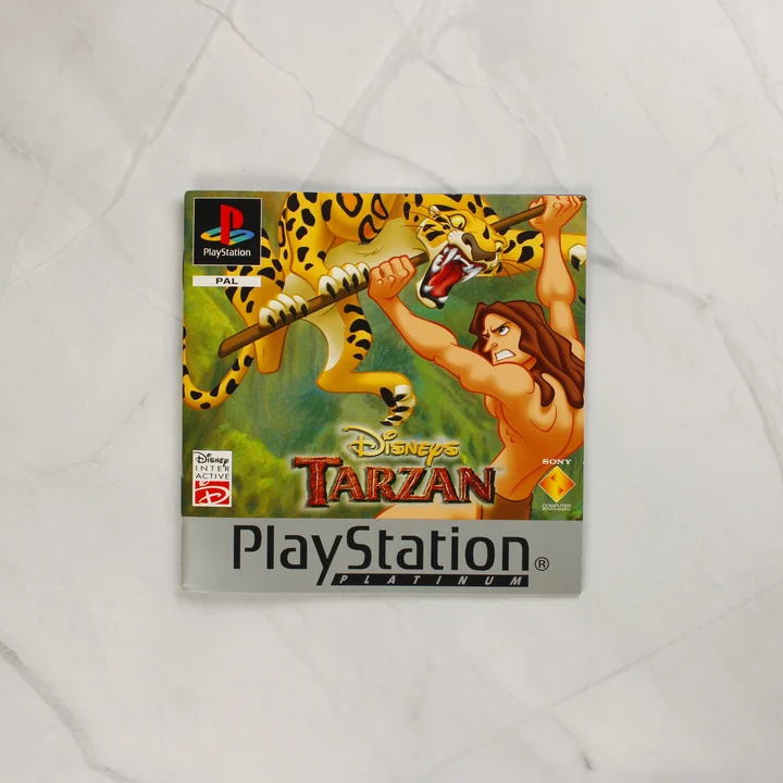Disney's Tarzan PlayStation videójáték használati útmutatója