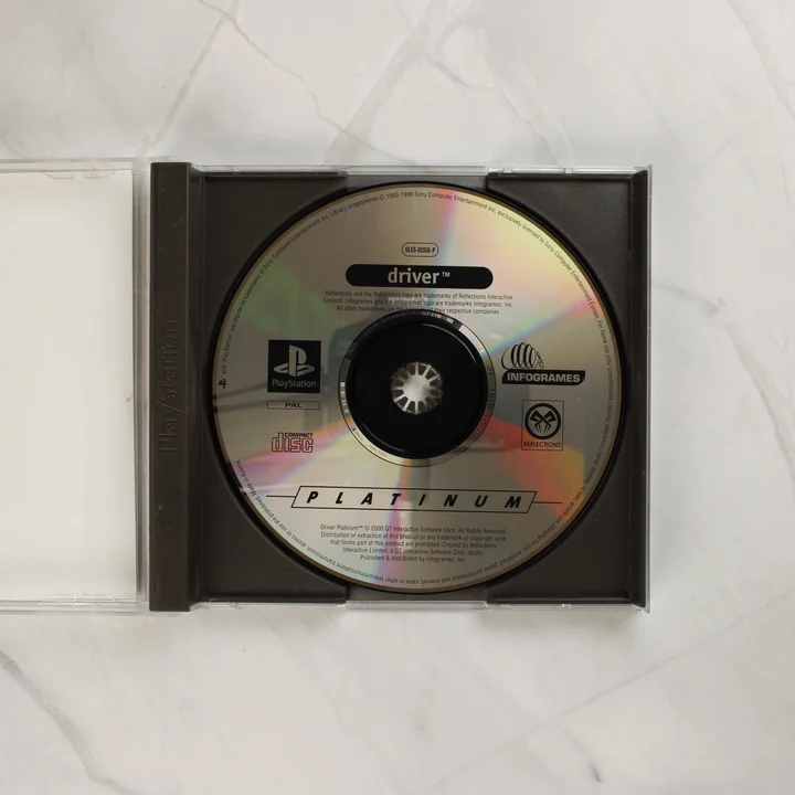 Driver PlayStation Platinum játéklemez a tokban