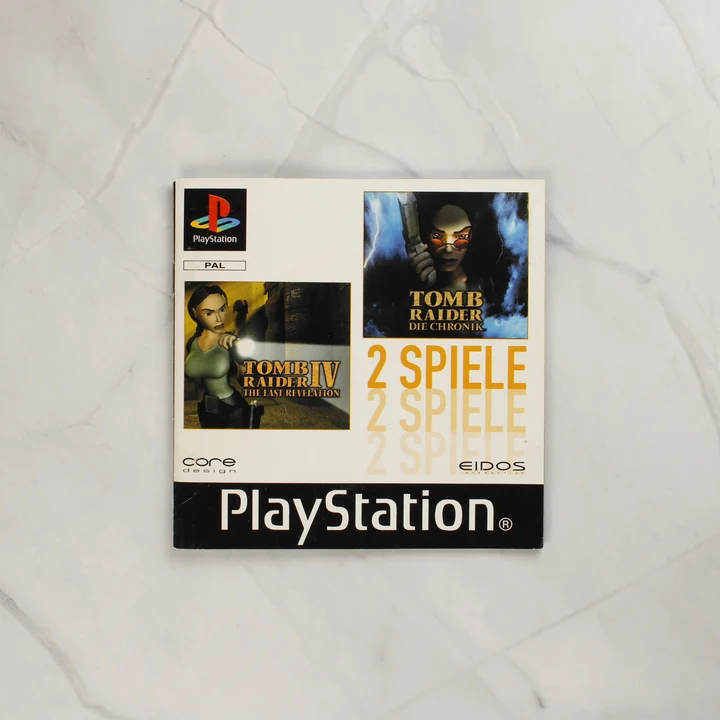 Tomb Raider PlayStation játék kézikönyv