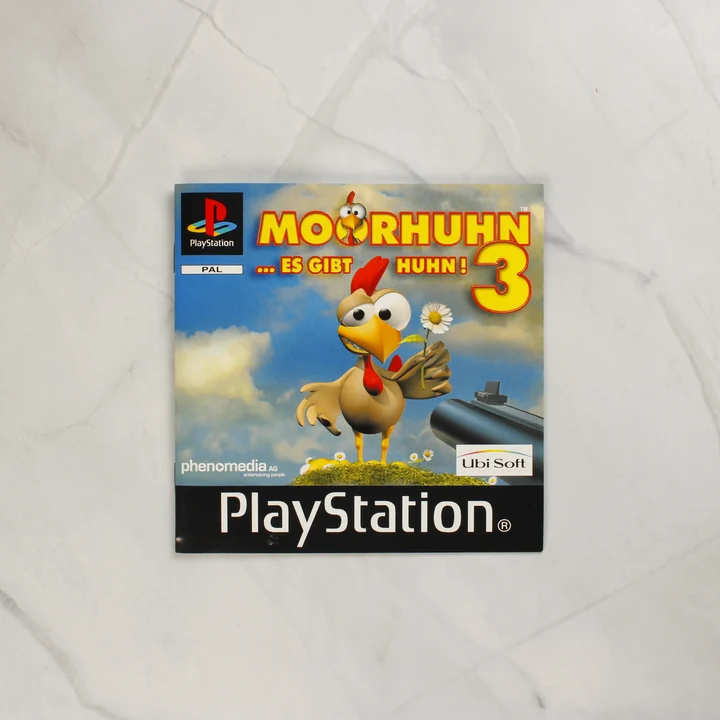 Moorhuhn 3 PlayStation játék kézikönyv