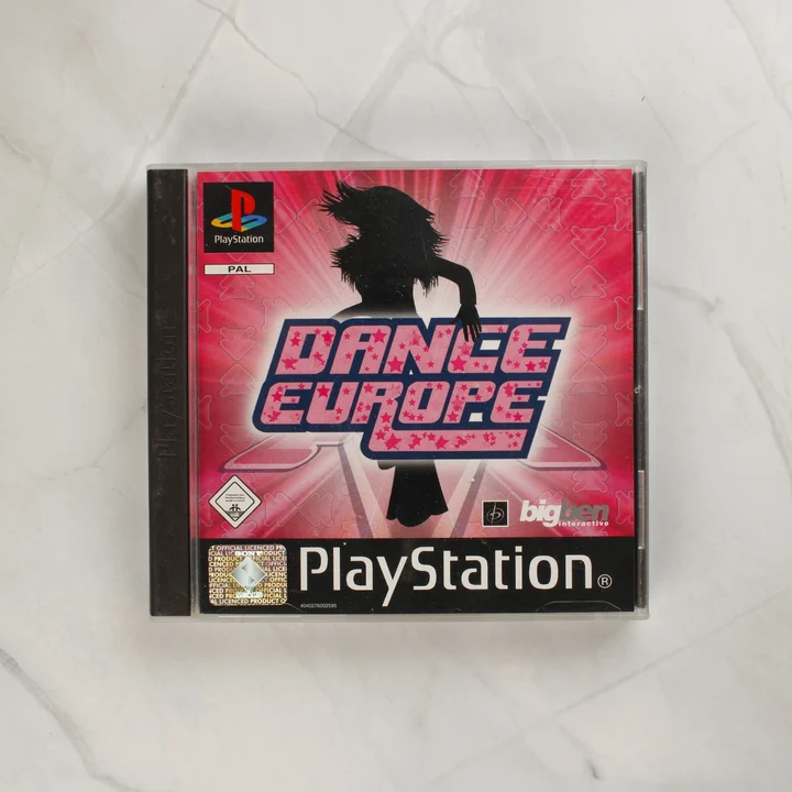 Dance Europe PlayStation játék elülső borítója