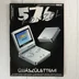 Az 576 Konzol magazin 2003. áprilisi számának címlapja egy Game Boy Advance SP konzollal.