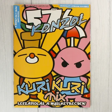 Az 576 Konzol magazin 2001. májusi számának borítója