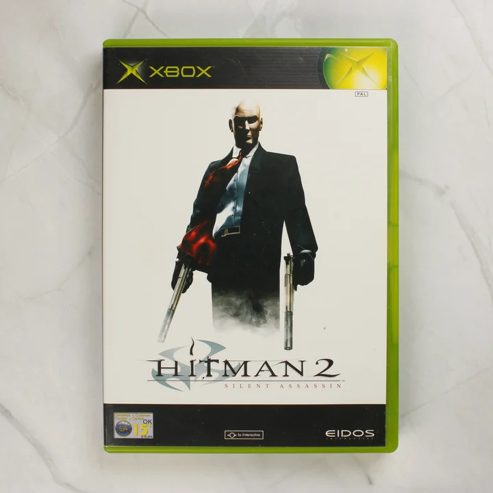 Hitman 2 Silent Assassin Xbox játék előlapja