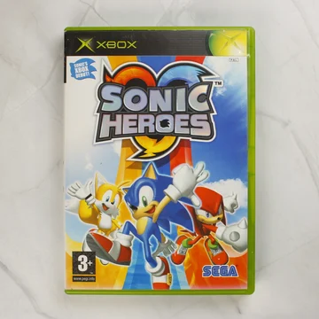 Sonic Heroes Xbox játék borítója