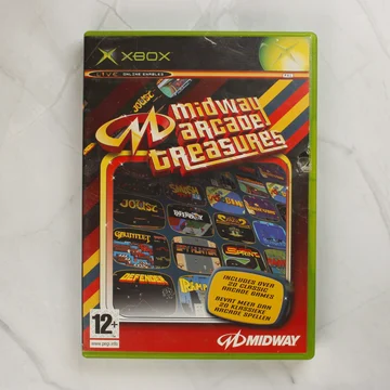Midway Arcade Treasures Xbox játék borítója