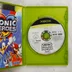 Sonic Heroes Xbox Classics nyitott tok a lemezzel