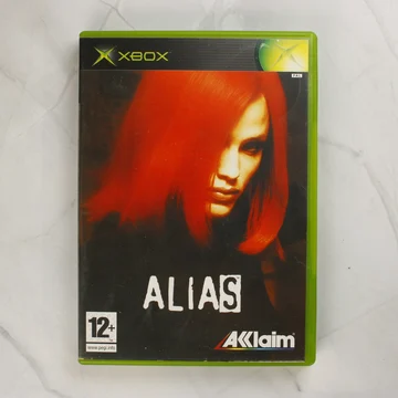 Alias Xbox játék előlapi borítója
