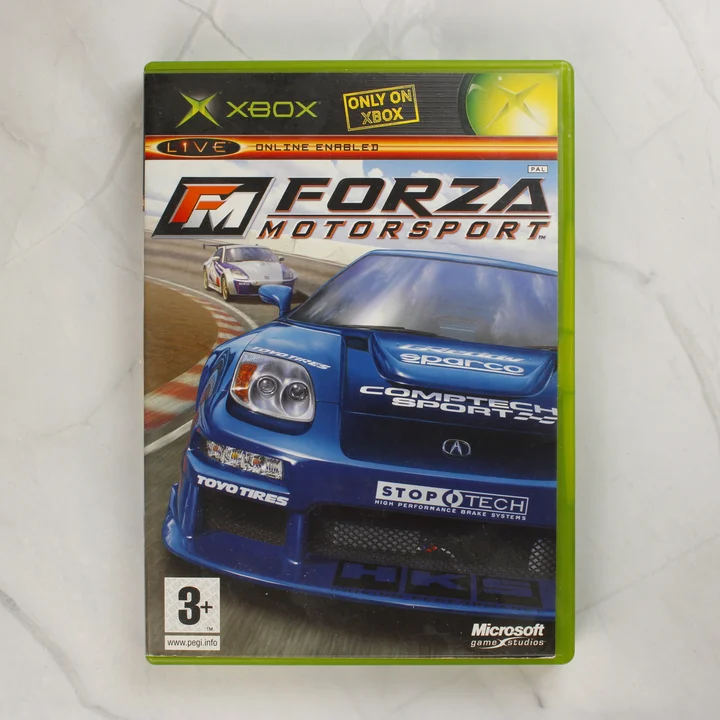 Forza Motorsport Xbox játék elölnézete