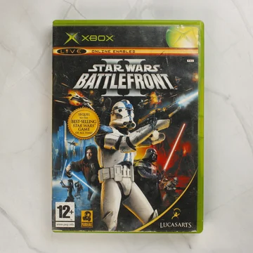 Star Wars Battlefront II Xbox játék tokjának előlapja