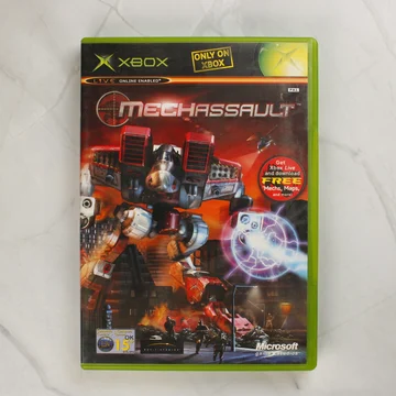 MechAssault Xbox játék előlapi borítója